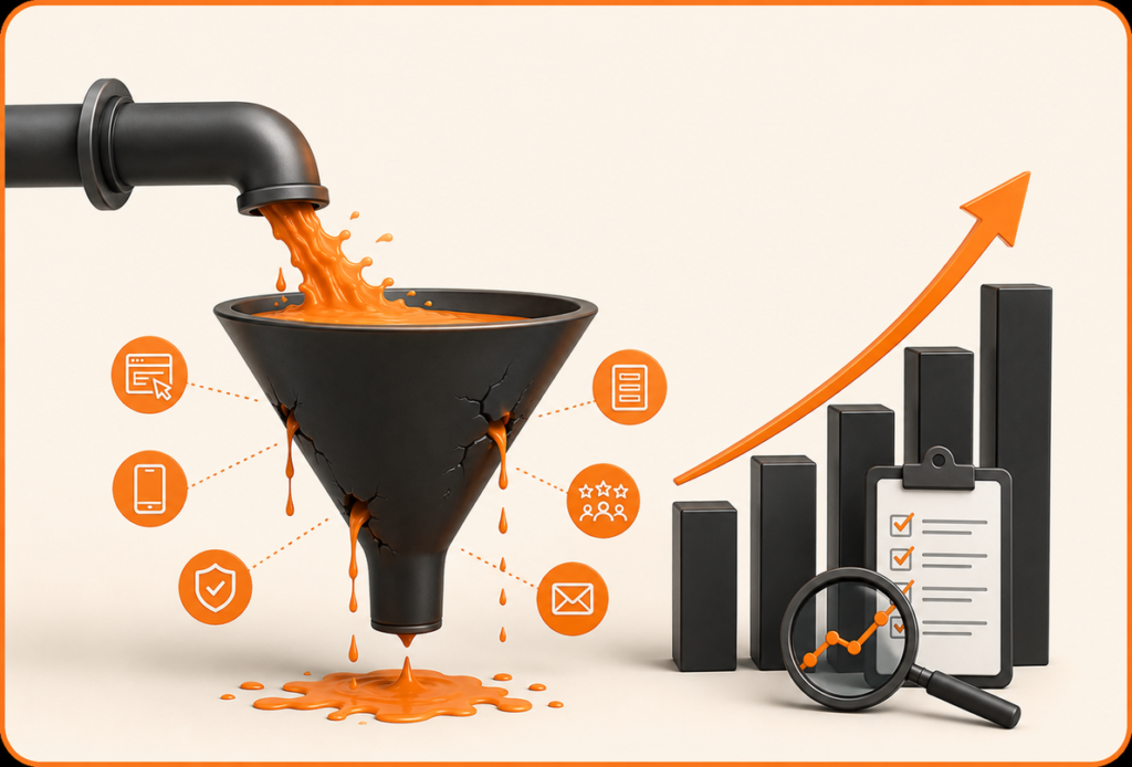 How Conversion Rate Optimization Services Uncover Revenue Leaks Across Your Website