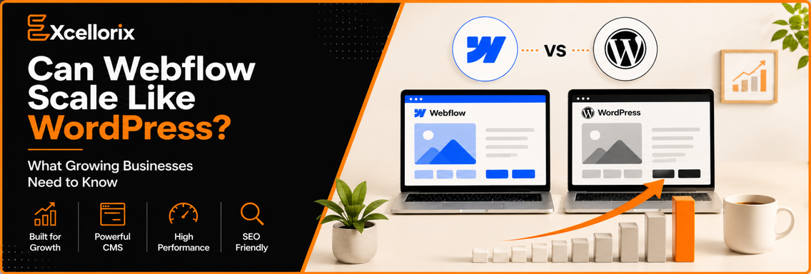 Can Webflow Scale Like WordPress? What Growing Businesses Need to Know