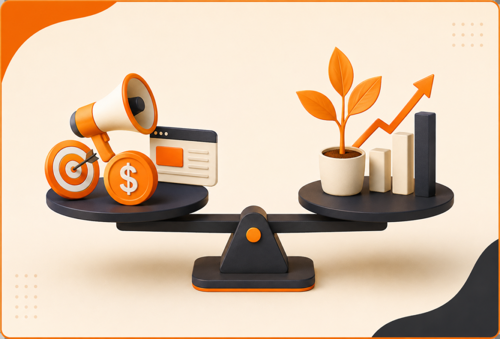 How to Allocate Your Marketing Budget Between Long-Term and Short-Term Growth